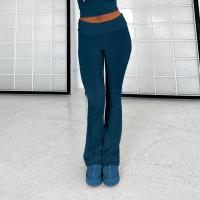 Pantalones Largos Para Mujer Leggings Elásticos De Talla Alta Estilo Athleisure Yoga Fitness Pantalones Bell Bottoms Para Verano - details 35