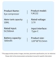 Mist Sprayer Nano Ojo Portátil USB Compresión Térmica Húmeda Para Cuidado Facial Y Ojos Secos Humidificador Moisturizer - details 13