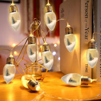 Luz De Árbol De Navidad LED Esférica Decorativa Cadenas De Luces Batería Incluida Para Decoración De Habitaciones Y Hogar - details 4
