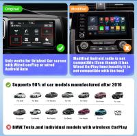 Adaptador Inalámbrico Nuevo 2024 Para Coche Mini CarPlay Android Auto Inteligente Para Volkswagen Tiguan Jetta ID.4 ID.5 Golf Atlas Taos Arteon - details 1