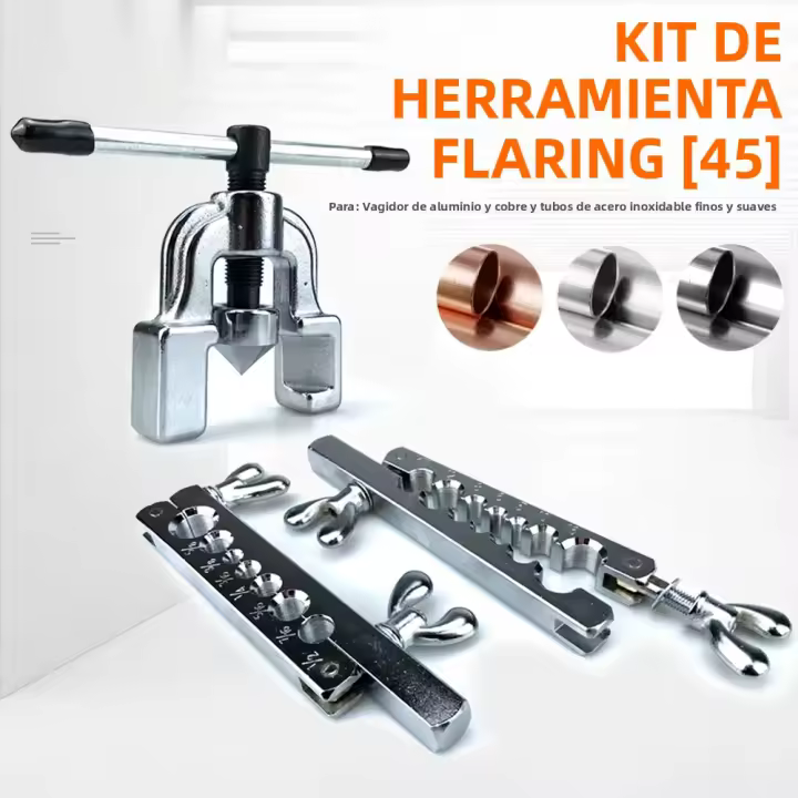 Kit De Herramienta De Expansión De Tubos De Cobre Para Reampear Tubos De Cobre Y Otros Tubos Uso En Reparaciones Domésticas - 1