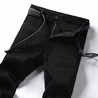 Wthinlee Jeans Para Hombre Negocios Casual Stretch Denim Azul Y Negro Trasero Recto Moda Primavera Verano Ropa De Marca - details 21