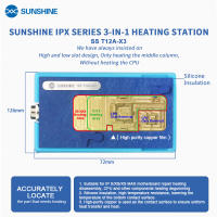Plataforma De Desmontaje De Motherboard SUNSHINE SS-T12A Para Tabla De Calentamiento Capa Superficie Para Reparación De CPU Android IP X 11 12 13 14 - details 9