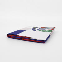 Bandera De La República Dominicana De Poliéster 90x150cm Para Interior Y Exterior Decoración Estilo Colgante - details 5