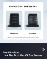 Aspiradora Portátil Sin Cable 10KPa Para Matraces Y Almohadas Con Alta Succión HEPA Para Limpieza De Mátices Ropa Sofá - details 6