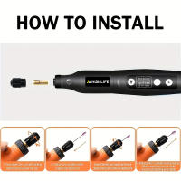 Kit De Herramienta Rotativa Sin Cable USB Para Grabado En Madera Joyería Metal Vidrio Herramienta De Perforación Mini Sin Cable Para DIY En El Hogar - details 3