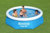 Piscina Inflable Redonda Bestway Fast Set 244x61 cm Azul para Jardín y Verano - details 2