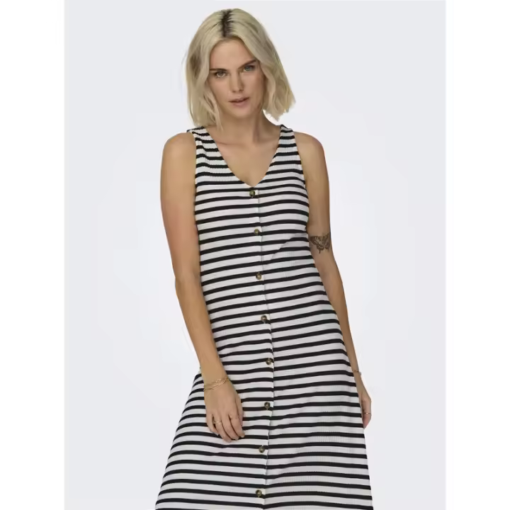 Vestido Nella Rayas de Only - 1