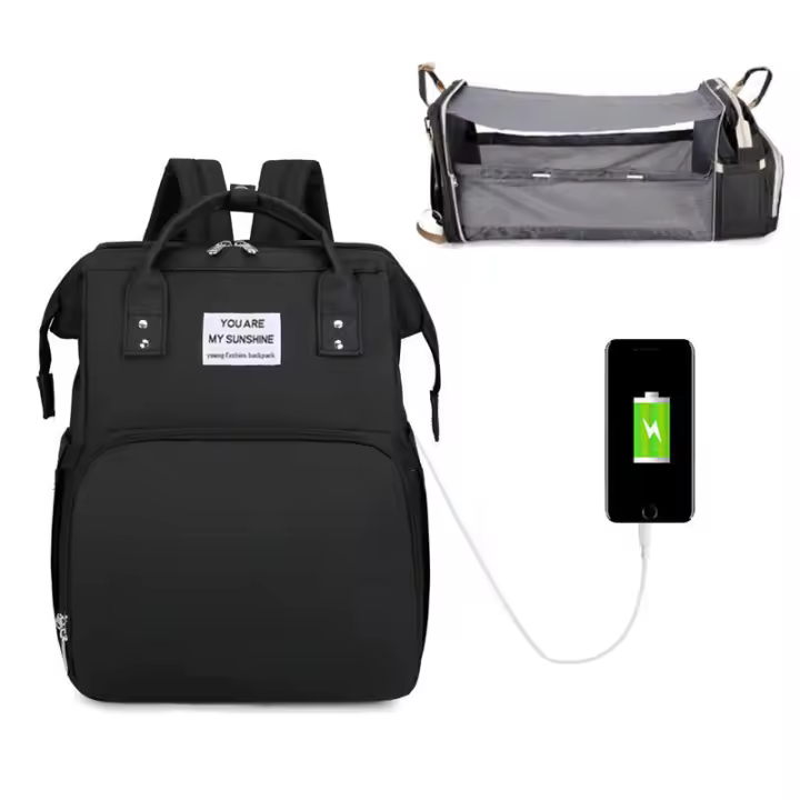 Bolso de Mamá para Cuna, mochila Ligera para madre y Bebe - 1