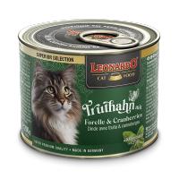 LEONARDO Superior Selection - Comida húmeda para gatos adultos, sin cereales, sin azúcar (packs de 6 latas) - details 2