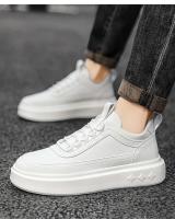 Zapatos Deportivos Para Hombre De Cuero PU De Alta Calidad Con Plataforma Casual Moda Comodidad Tenis Zapatos Vulcanizados - details 12