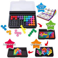 Juego De Lógica Inteligente Con Cuentas Mágicas 120 Niveles Juguete Educativo Para Niños Y Adultos Para Viajes Desarrollo De Habilidades Cognitivas - details 2