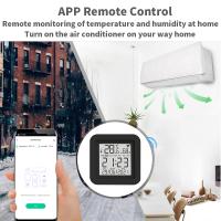 Controlador Remoto Universal Para TV Y A/C Con Sensor De Temperatura Y Humedad Pantalla Y Asistencia De Voz Alexa Google Home Tuya Smart WiFi - details 3