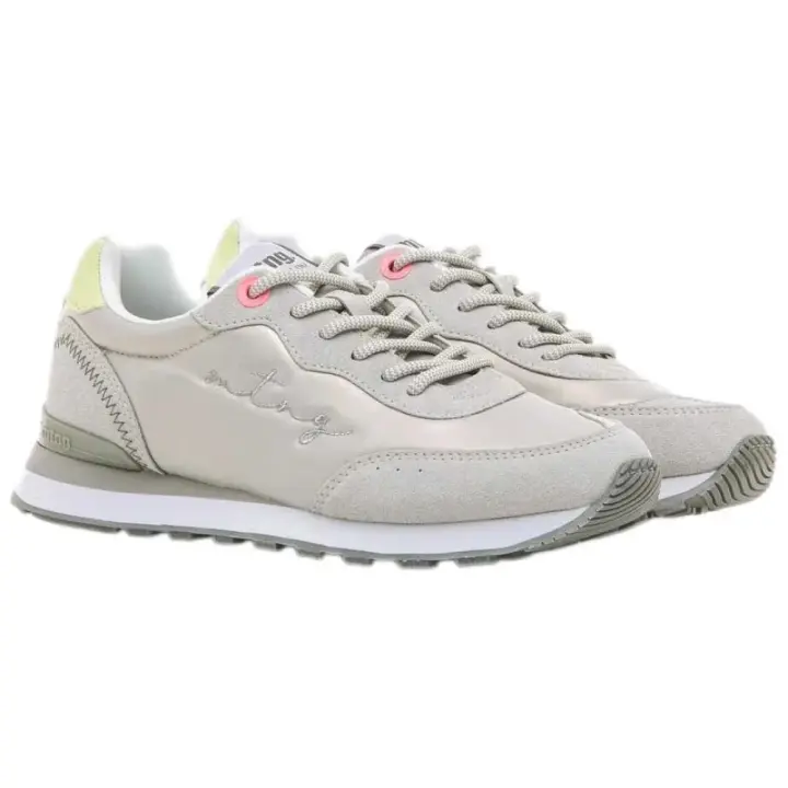 Calzado mujer Zapatillas Mtng Zapatillas Joggo Beige - 1