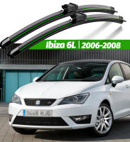 LimpiaParabrisas Delantero Izquierdo Para Seat Ibiza 6L 2006-2008 Pinceles De Ventosa Para Parabrisas Negro Y Verde Accesorios - details 0