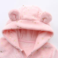 Pelele para bebé recién nacido, ropa de franela suave para bebés, chaqueta infantil de otoño, mono lindo para recién nacido de 0 a 12 meses - details 2
