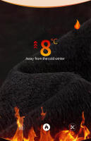 Leggins termicos Mujer Invierno - Leggins termicos Mujer - Mallas termicas Mujer Invierno - 800 DEN - Mallas termicas Mujer - Cintura Alta - Talla Unica Mujer Leggings Forro Polar Polainas Cintura Alta Suave Elástico Invierno cálido Pantalones de Control - details 2
