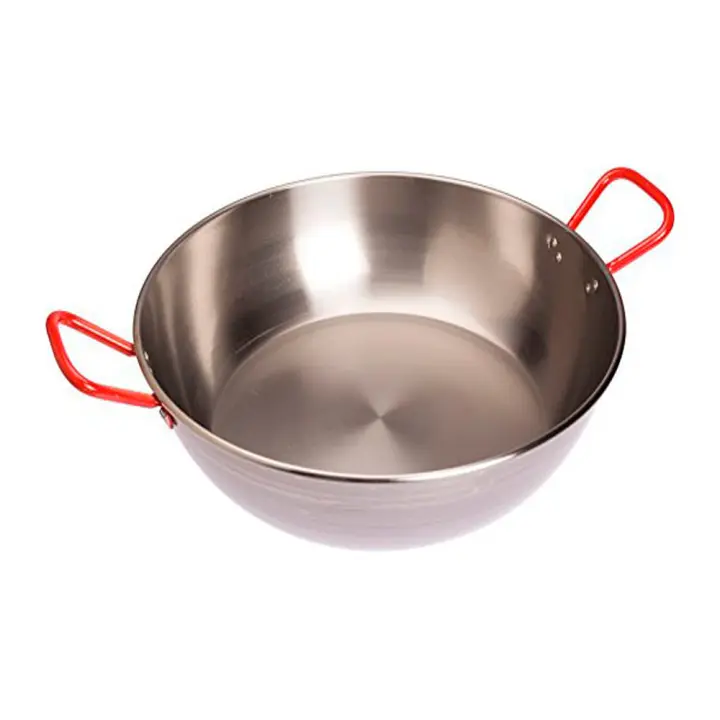 Sartén Ideal Pulida Honda con Asas Bordon 36 Cm - Alta Calidad - 1