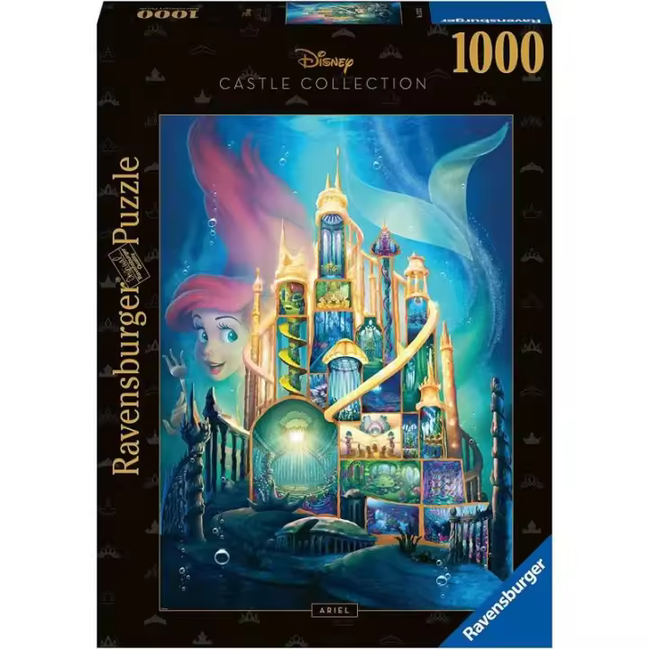 Clementoni Puzzle La Sirenita 1000 Piezas Ravensburger - Regalo Perfecto - 1