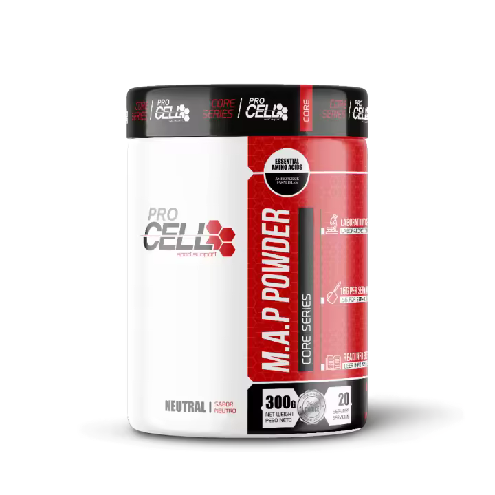 Aminoacidos esenciales - M.A.P Core Neutro 300g Procell Sport - Suplemento Deportivo de Aminoácidos Esenciales para Protección Muscular de Rápida Asimilación - 1