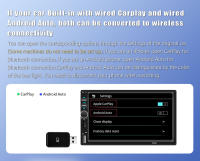 Adaptador Inalámbrico Nuevo 2024 Para Coche Mini CarPlay Android Auto Inteligente Para Jeep Wagoneer Compass Cherokee Benegde Wrangler Gladiator - details 11