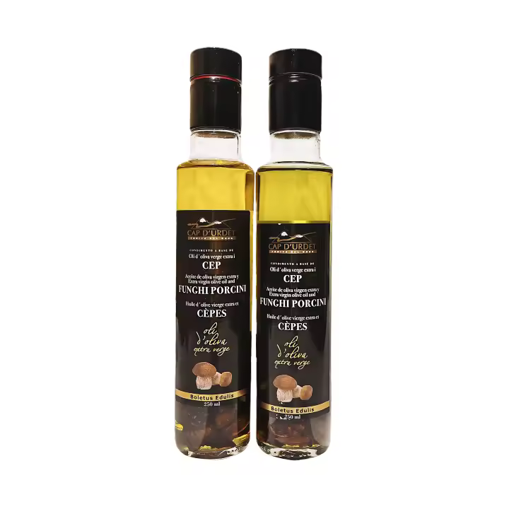 Aceite de oliva virgen extra con boletus de Cap d'urdet. (Pack de 2 unidades de 250 ml) - 1