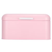 Caja De Almacenamiento Para Pan Rosa En Hierro Organizador Retro No Tóxico Accesorios De Cocina Contenedor Para Pan - details 5