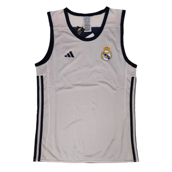 Camiseta reversible Real Madrid Baloncesto Adidas (Azul) - 1