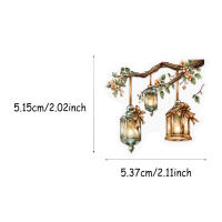 50PCS Pegatinas De Lanternas En PET Material Impermeables Para Equipaje Patineta Vaso De Bebida Y Motocicleta DIY - details 3