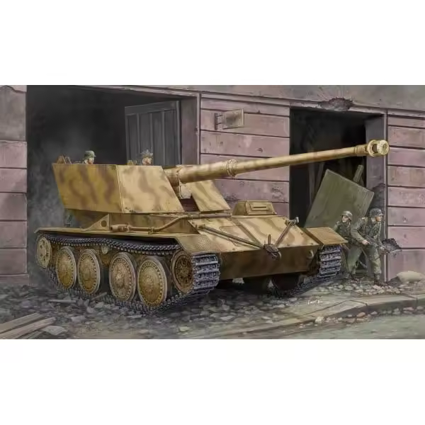 TROMPETIST 01587 KRUPP ARDELT WAFFENTRAGER 88 mm PAK-43 1/35 - 1