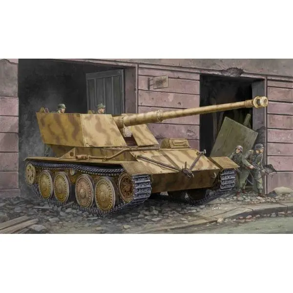 TROMPETIST 01587 KRUPP ARDELT WAFFENTRAGER 88 mm PAK-43 1/35 - 1