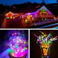 Luces De Encaje Solar LED Impermeables Para Jardín Decoración De Navidad Y Año Nuevo Guirnalda De Navidad Para Pared Y Césped - details 2