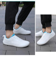 Zapatillas De Entrenamiento Cruzado Para Mujeres Y Hombres Minimalistas Con Solado Disperso Y Dedo Ancho Zapatos Planos De Adulto Material De Tela Suela De Goma - details 6
