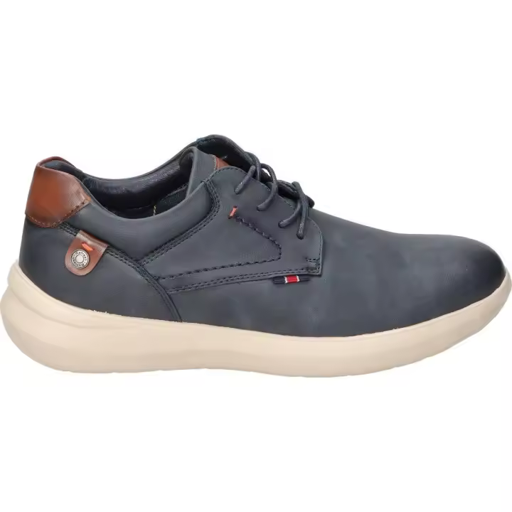 REFRESH | Zapatos Casual Refresh para Hombre – Zapato Cómodo en Color Azul Marino – Zapatos con Cordones – Cómodos y Ligeros – Versátiles – Combinables – Modelo 172140 - 1