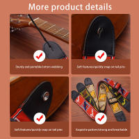 Correa De Guitarra De Cuero Con Bordado Adecuada Para Acústicas Y Eléctricas Ampliación De Strap Para Guitarras De Madera Clásicas Y Folk - details 10