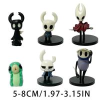 Nuevo Set De 6 Figuras De Acción Hollow Knight Silk Song Hornet Knight Zote Grub PVC Decoración Modelo Juguetes Para Adultos - details 0