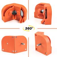 Afilador De Brocas Eléctrico 2-16mm Con Diamante Herramientas De Polvo Doble Lado Para Hogar Mini Grinder ABS Orange - details 6