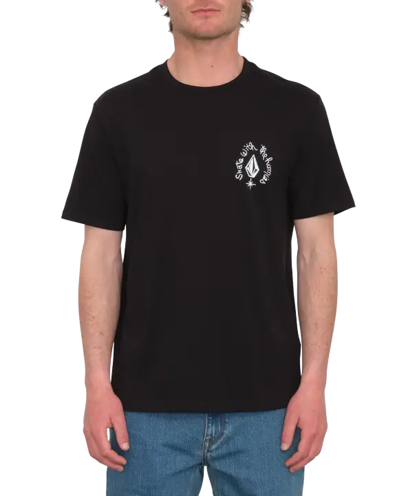 Camiseta de manga corta Volcom Maditi - Black - 1
