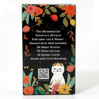 Tarot Del Gato Floreciente Herramientas De Divinación Para Niveles De Habilidad Diferentes Cartas De Tarot Para Principiantes Juego De Cartas Tema De Animales Y Naturaleza - details 3