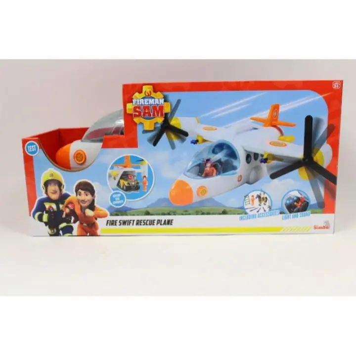 Firefighter Sam Simba Rescue Plane - 1