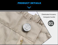 Pantalones Tácticos Para Hombre Con Varios Bolsillos Elasticidad Militar Urbanos Comerciales Tacitac Trousers Slim Cargo Pant 5XL - details 7