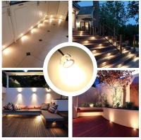 Conjunto de 16 focos de Led Recsada para terraza de madera, impermeable Ip67, focos al aire libre, 0,6 W Dc12v, luz blanca cálida, mini Kit de lámpara para camino - details 3