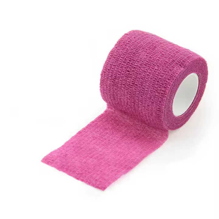 Vendaje Cohesiva,12 Rollos Vendas Elásticas Protectoras de Piel Vendaje Autoadhesivo Tape Proteger los Dedos de Tobillo y Muñeca - 1