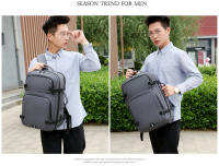 Mochila de moda para hombre, mochila de viaje de ocio, multifuncional, de gran capacidad, impermeable, para ordenador - details 21