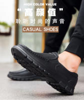 Zapatos De Cocina Para Hombres Tamaño Grande Antideslizantes Resistentes Al Aceite Impermeables Cómodos Transpirables Para Todas Las Estaciones Zapatos EVA Para Trabajo En Hoteles Y Cocinas - details 1