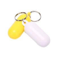 Llavero Flotador Amarillo/Blanco Para Kayak Fender Buoyant Key Ring Marítimo Para Navegación De Barco Flotador De Canal - details 4