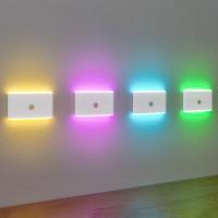 Lámpara Nocturna Con Sensor De Movimiento LED Brillante Para Interior 3 Modos Iluminación De Escaleras Dimmable Para Dormitorio Armario - details 1