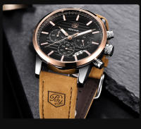 Reloj Deportivo De Moda BENYAR 2024 Para Hombres Multifuncional Impermeable Con Cuero Premium Calendario Y Luz Nocturna - details 15