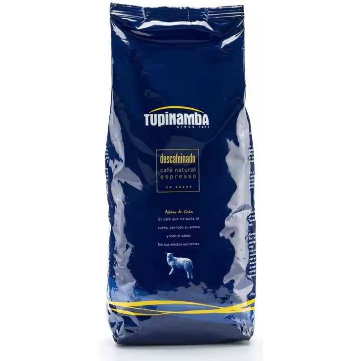 Café en grano Descafeinado Tupinamba 100 % Natural 1 kg - 1