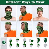 Bandana Multifuncional De Protección UV Para Exterior Capucha De Cuello Para Ciclismo Pesca Senderismo Cubre Cara Y Cabeza - details 5